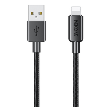 Кабель Wekome WDC-03 Lightning 1m Black