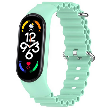 Ремінець Xiaomi Mi Band 5/6/7 Ocean Band Turquoise