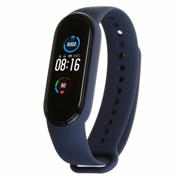 Ремінець Xiaomi Mi Band 5/6/7 Dark Blue