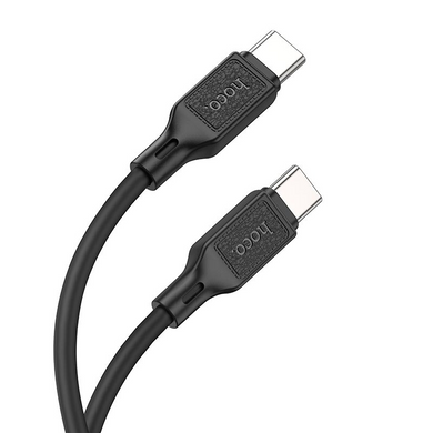 Кабель Hoco X90 Type-C to Type-C 60W 1m Black