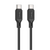Кабель Hoco X90 Type-C to Type-C 60W 1m Black
