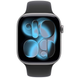 Apple Watch Series 11 GPS 46mm Space Grey Aluminium Case with Black Sport Band M/L MEV44