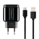 МЗП Gelius GP-HC06 Pro Avangard 2.4A 2USB + Type-C Cable Black
