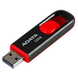 USB Flash ADATA 16Gb 2.0 Black, Black, USB 2.0, 16 ГБ, USB 2.0, Флеш-накопичувач, 20 МБ/с, 5 МБ/с