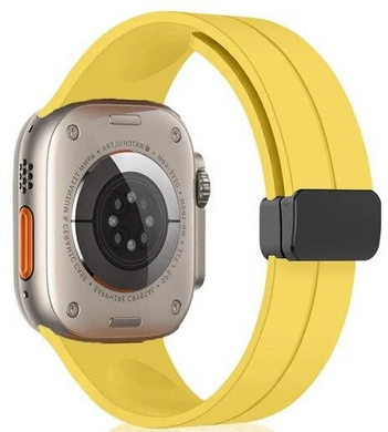 Ремінець Apple Watch 42/44/45/49mm Magnetic Yellow