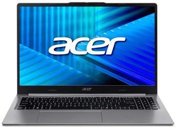Ноутбук Acer Extensa 15 EXO15-71 (NX.EL3EU.001) Silver, Extensa 15, Офіс, Навчання, Core Ultra 5 125H, Intel Core Ultra 5, 14, SSD, 512 ГБ, Інтегрована, Intel Arc Graphics, Інтегрована, DDR5, 16 ГБ, 5600 МГц, 15.6", 1920&times;1080, IPS, 250 ніт, 60 Гц, USB-A; USB-A; USB-C; USB-C; HDMI; LAN, 53 Вт&middot;год