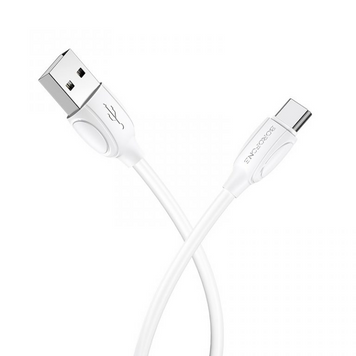 Кабель Borofone BX19 Type-C 1m White