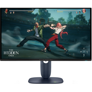 Монітор Dell 27" AW2725D (210-BRZW) QD-OLED Dark Blue 280Hz, Геймінг, 2560&times;1440, 27", 280 Гц, QD-OLED, QD-OLED, Alienware, 10 біт, 16:9, Регулювання кута нахилу, Плаский, USB-C, HDMI, DisplayPort, 3.5 мм audio, USB Hub, RJ-45, 100&times;100, Матове, 0.03 мс