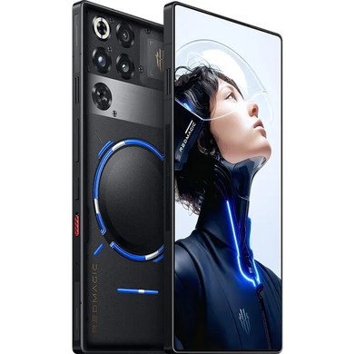 Смартфон ZTE Nubia Redmagic 11 Pro 16/512 Subzero, Redmagic 11 Pro, 512 ГБ, 16 ГБ, 6" - 6.99", Є, 2, 5G, 7001 - 8000 mAh, 50 Мп, IPX8, 2688 x 1216