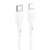 Кабель Hoco X83 Type-C to Lightning 1m White