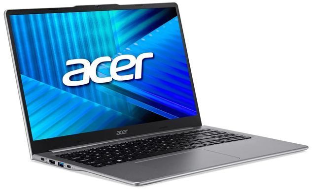 Ноутбук Acer Extensa 15 EXO15-71 (NX.EL3EU.001) Silver, Extensa 15, Офіс, Навчання, Core Ultra 5 125H, Intel Core Ultra 5, 14, SSD, 512 ГБ, Інтегрована, Intel Arc Graphics, Інтегрована, DDR5, 16 ГБ, 5600 МГц, 15.6", 1920&times;1080, IPS, 250 ніт, 60 Гц, USB-A; USB-A; USB-C; USB-C; HDMI; LAN, 53 Вт&middot;год