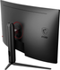 Монітор MSI 31.5 G32CQ5P Black, Black, 2560&times;1440, 31.5", 170 Гц, VA, W-LED, G32, 10 біт, 16:9, Регулювання кута нахилу; Регулювання висоти, Вигнутий, DisplayPort, 3.5 мм audio, 2&times;HDMI, 75&times;75, Матове, 1 мс