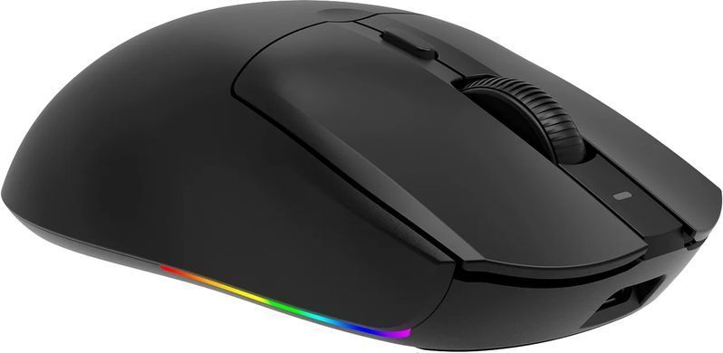 Миша бездротова Ajazz AJ139 V2 Black (AJ139-V2-MC-B), Black, Ігрова, Бездротова, 6, USB; 2.4 ГГц; Bluetooth, 12000, ABS-пластик, 125.39 &times; 63.31 &times; 38.19 мм, Симетричний, Оптичний