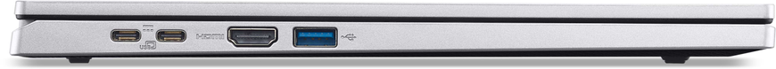 Ноутбук Acer Extensa 15 EX215-57-34RH (NX.EJAEU.001) Silver, Silver, Extensa 15, Офіс, Навчання, Core i3-1315U, Intel Core i3, 6, SSD, 512 ГБ, Інтегрована, Intel UHD Graphics, Інтегрована, DDR5, 8 ГБ, 4800 МГц, 15.6", 1920&times;1080, IPS, 250 ніт, 60 Гц, USB-A; USB-A; USB-C; USB-C; HDMI 2.1, 50 Вт&middot;год