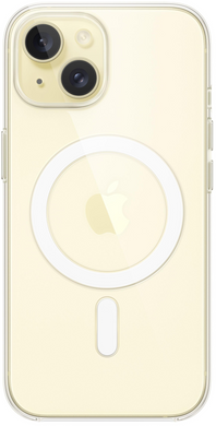 Накладка iPhone 15 Wave Premium Global MagSafe Clear