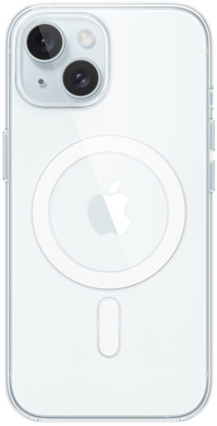 Накладка iPhone 15 Wave Premium Global MagSafe Clear