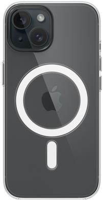 Накладка iPhone 15 Wave Premium Global MagSafe Clear