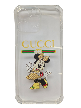 Накладка iPhone 14Pro Max Corner 0.8 Minnie Mouse Clear
