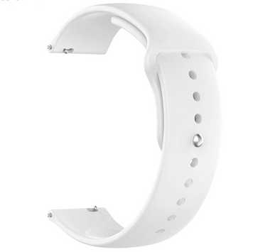 Ремінець універсальний Silicone Colors 22mm White