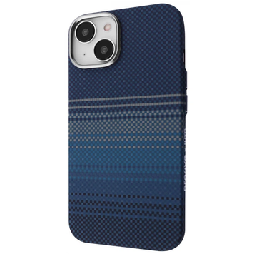 Накладка iPhone 13/14 Proove Gleam MagSafe Blue Stripes, Накладка, iPhone 13/14