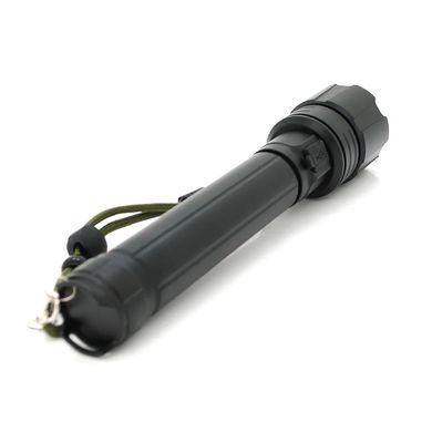 Ліхтар ручний P90 2x18650 Black, 2x18650 (USB), 1000 лм, P90 LED, 1