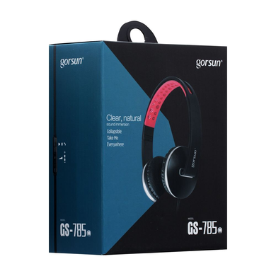 Навушники Gorsun GS-785 black