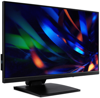 Монітор Acer 23.8" UT241YAbmihuzx (UM.QW1EE.A02) IPS Black, Офіс, 1920&times;1080, 23.8", 60 Гц, IPS, W-LED, UT, 8 біт, 16:9, Регулювання кута нахилу, Плаский, HDMI, DisplayPort, 3.5 мм audio, 100&times;100, Матове, 5 мс