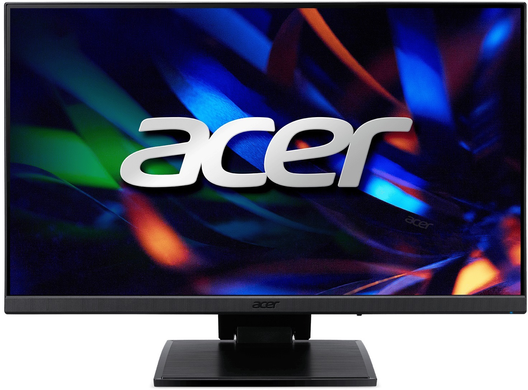 Монітор Acer 23.8" UT241YAbmihuzx (UM.QW1EE.A02) IPS Black, Офіс, 1920&times;1080, 23.8", 60 Гц, IPS, W-LED, UT, 8 біт, 16:9, Регулювання кута нахилу, Плаский, HDMI, DisplayPort, 3.5 мм audio, 100&times;100, Матове, 5 мс