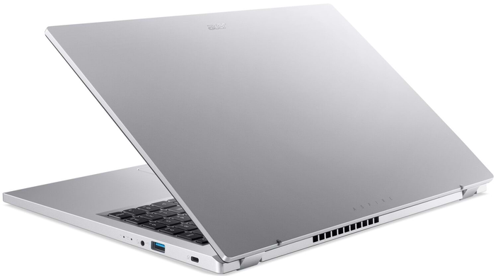 Ноутбук Acer Aspire Go 15 AG15-21P (NX.J8TEU.008) Silver, Aspire Go 15, Офіс, Навчання, Ryzen 3 7320U, AMD Ryzen 3, 4, SSD, 256 ГБ, Інтегрована, AMD Radeon 610M, Інтегрована, LPDDR5, 8 ГБ, 5500 МГц, 15.6", 1920&times;1080, IPS, 250 ніт, 60 Гц, USB-C; USB-C; HDMI 2.1, 48 Вт&middot;год