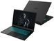 Ноутбук Gigabyte Gaming A16 (3THK3UA893SD) Black Steel, Gaming A16, Геймінг, Ryzen 7 260, AMD Ryzen 7, 8, SSD, 512 ГБ, Дискретна, NVIDIA GeForce RTX 5050, 8 ГБ, DDR5, 16 ГБ, 5600 МГц, 16", 1920&times;1200, IPS, 300 ніт, 165 Гц, USB-A; USB-A; USB-A; USB4; HDMI; LAN, 76 Вт&middot;год