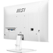 Монітор MSI 27" Pro MP275W E2 IPS White 120Hz, 1920&times;1080, 27", 120 Гц, IPS, W-LED, Pro MP, 8 біт, 16:9, Регулювання кута нахилу, Плаский, HDMI, DisplayPort, VGA, 3.5 мм audio, 100&times;100, Матове, 4 мс
