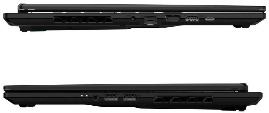 Ноутбук Gigabyte Gaming A16 (3THK3UA893SD) Black Steel, Gaming A16, Геймінг, Ryzen 7 260, AMD Ryzen 7, 8, SSD, 512 ГБ, Дискретна, NVIDIA GeForce RTX 5050, 8 ГБ, DDR5, 16 ГБ, 5600 МГц, 16", 1920&times;1200, IPS, 300 ніт, 165 Гц, USB-A; USB-A; USB-A; USB4; HDMI; LAN, 76 Вт&middot;год