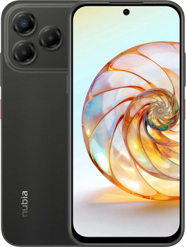 Смартфон ZTE Nubia V80 Design 4/256GB Black, Black, Nubia V80 Design, 256 ГБ, 4 ГБ, 6" - 6.99", Є, 2, 4G, 4001 - 5000 mAh, 50 Мп, IP64, 1940 x 900