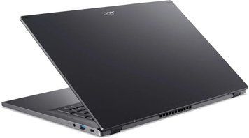 Ноутбук Acer Aspire 17 A17-51M-52BH (NX.JEREU.001) Gray, Aspire 17, Офіс, Навчання, Core i5-1334U, Intel Core i5, 10, SSD, 1 ТБ, Інтегрована, Intel Iris Xe Graphics, Інтегрована, LPDDR5, 16 ГБ, 4800 МГц, 17.3", 1920&times;1080, IPS, 250 ніт, 60 Гц, USB-A; USB-A; USB4; HDMI, 50 Вт&middot;год