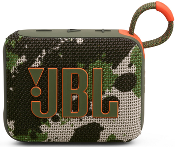 Колонка Bluethooth JBL GO 4 Black, Bluetooth, Акумулятор, 4.2 Вт, До 7 годин, Петля для перенесення, JBL Pro Sound, Playtime Boost, Auracast, JBL Portable App, IP67
