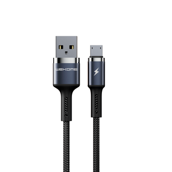 Кабель Wekome WDC-128 MicroUSB 1m Black