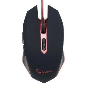 Миша Gembird MUSG-001-R Red