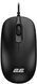 Миша 2E MF405 Black, Black, Офісна, Дротова, 4, USB, 1600, 1.50 м, Пластик, 110 &times; 62 &times; 38 мм, Симетричний, Оптичний