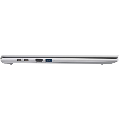 Ноутбук Acer Aspire Go 15 AG15-72P-56D7 (NX.JSVEU.007) Silver, Aspire Go 15, Офіс, Навчання, Core 5 120U, Intel Core 5, 10, SSD, 1 ТБ, Інтегрована, Intel Iris Xe Graphics, Інтегрована, DDR4, 32 ГБ, 3200 МГц, 15.6", 1920&times;1080, IPS, 250 ніт, 60 Гц, USB-A; USB-A; USB-C; HDMI; LAN, 53 Вт&middot;год