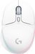 Миша бездротова Logitech G705 White (910-006367), White, Ігрова, Бездротова, 6, USB; 2.4 ГГц; Bluetooth, 8200, Пластик, 105.8 &times; 68.1 &times; 39.4 мм, Ергономічний для правої руки, Оптичний