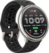 Смарт Годинник Amazfit Active 2R Sport Black, Black, 20 мм, 1.32", Моніторинг стресу, Температура тіла, Альтиметр, Моніторинг сну, Підрахунок кроків, Active 2R Sport, iOS + Android, 7-14 днів, AMOLED, Bluetooth, GPS, Магнітна зарядка, ЧСС, SpO2, Температура, Акселерометр, Гіроскоп, Барометр, Кругла, IP68