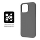 Накладка iPhone 15Pro TrendySkins Silicone Lens Titan Gray