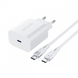 МЗП Proove Rapid 30W Type-c + Кабель Type-C To Type-C White