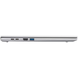 Ноутбук Acer Aspire Go 15 AG15-72P-56D7 (NX.JSVEU.007) Silver, Aspire Go 15, Офіс, Навчання, Core 5 120U, Intel Core 5, 10, SSD, 1 ТБ, Інтегрована, Intel Iris Xe Graphics, Інтегрована, DDR4, 32 ГБ, 3200 МГц, 15.6", 1920&times;1080, IPS, 250 ніт, 60 Гц, USB-A; USB-A; USB-C; HDMI; LAN, 53 Вт&middot;год