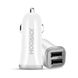 АЗП Joyroom C-M216 3.1A/2 USB + Lightning Cable White