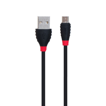 Cable HOCO microUSB X27 Excellent 1.2m Black