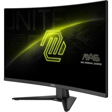Монітор MSI 31.5" MAG 321CQF E18 VA Black Curved 180Hz, 2560&times;1440, 31.5", 180 Гц, VA, W-LED, MAG, 10 біт, 16:9, Регулювання кута нахилу, Вигнутий, DisplayPort, 3.5 мм audio, 2&times;HDMI, 100&times;100, Матове, 0.5 мс
