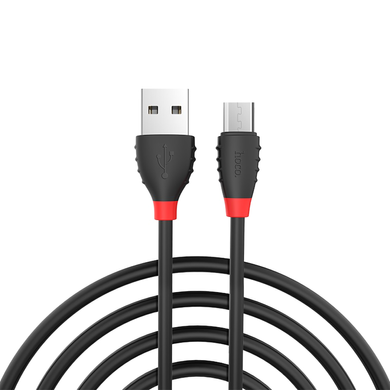 Cable HOCO microUSB X27 Excellent 1.2m Black