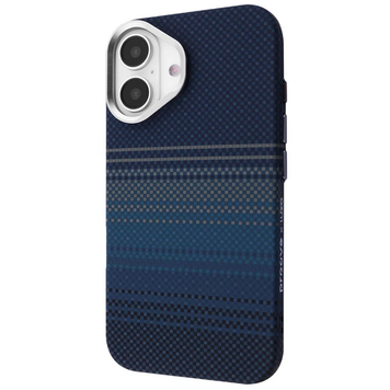 Накладка iPhone 14Pro Proove Gleam MagSafe Blue Stripes