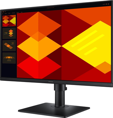 Монiтор Samsung 27" S27D400 (LS27D400GAIXUA) IPS Black 100Hz, 1920&times;1080, 27", 100 Гц, IPS, W-LED, S40GD, 8 біт, 16:9, Кут нахилу 90 градусів; Регулювання кута нахилу; Регулювання висоти, Плаский, 3.5 мм audio, USB Hub, HDMI, DisplayPort, 100&times;100, Матове, 5 мс